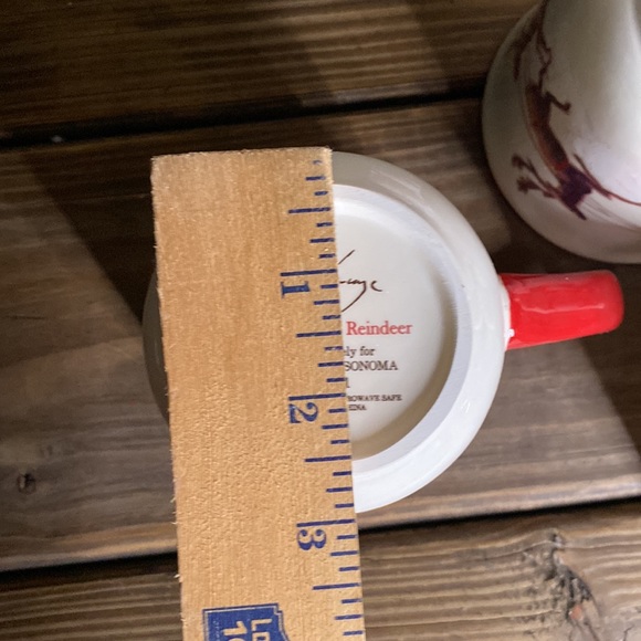 Williams Sonoma Marc Lacaze Designed Santa and his Reindeer Mugs - Set of 4 🎅🏻 - Picture 12 of 16